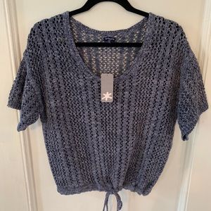 Splendid crochet knit top